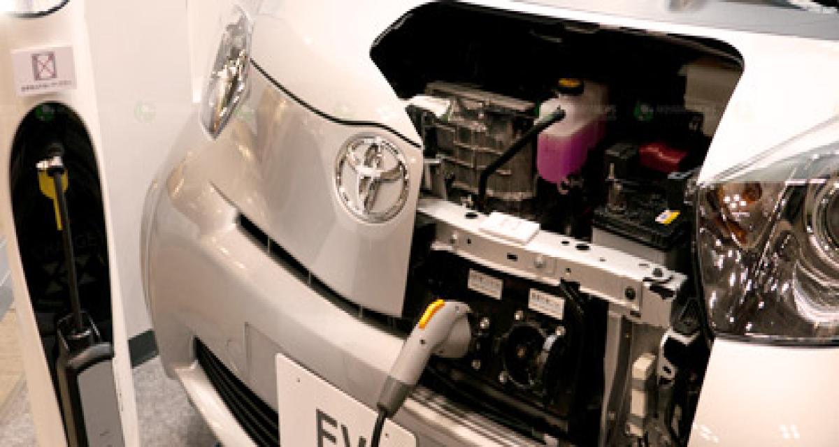 La Toyota iQ FT-EV en approche