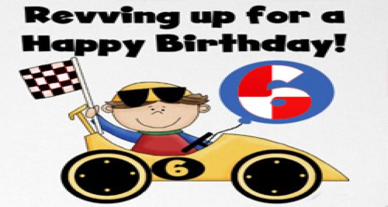  - 6 ans déjà: bon anniversaire au blog auto!