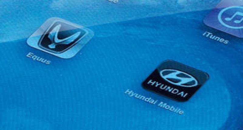  - La Hyundai Equus débarque sur iPad