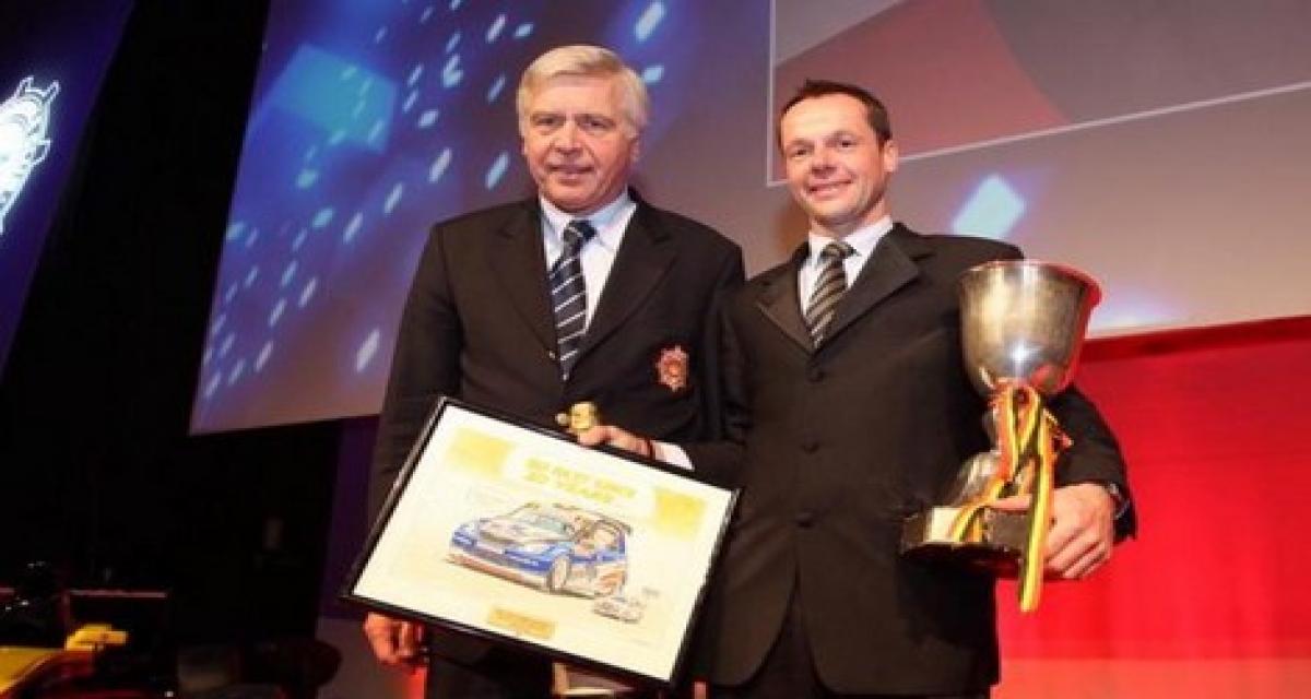Freddy Loix élu pilote belge de l'année par RACB