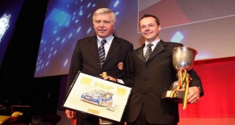  - Freddy Loix élu pilote belge de l'année par RACB