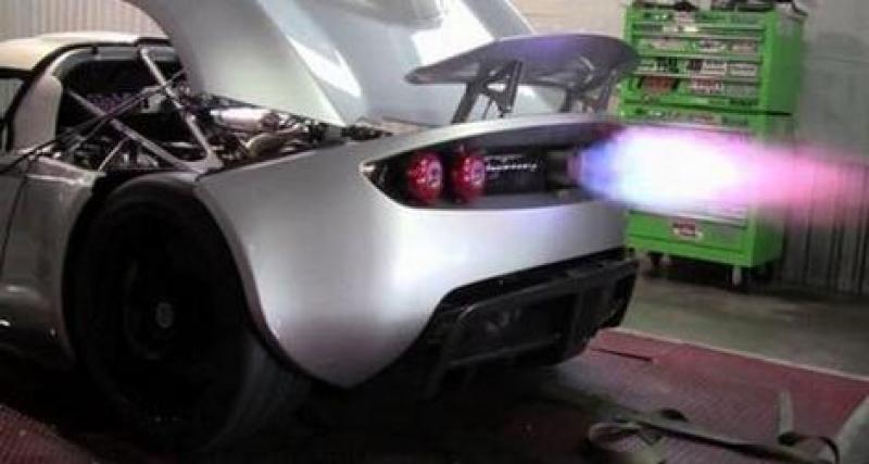  - Vidéo : l'Hennessey Venom GT "pète le feu"