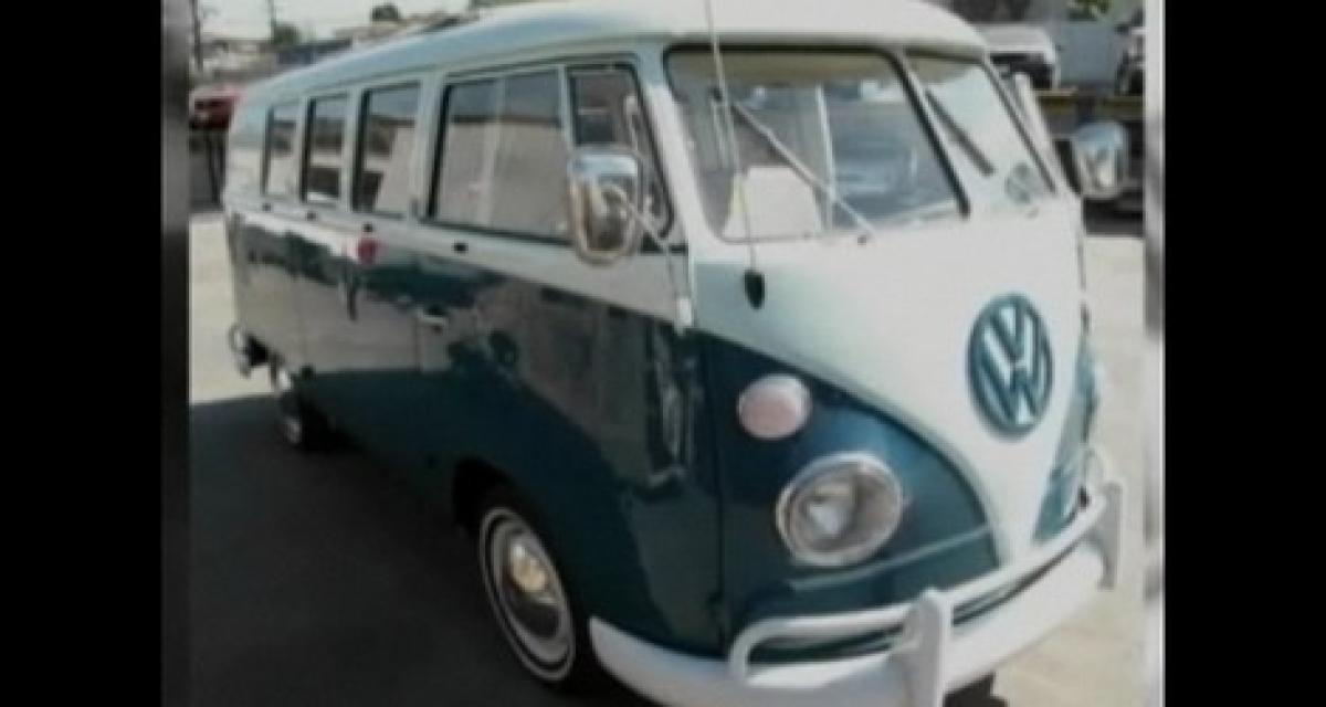 Un Combi VW retrouvé 36 ans après avoir été volé