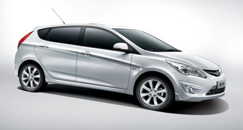  - Salon de Guangzhou : Hyundai Verna Hatchback