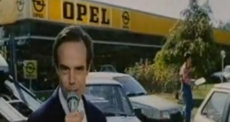  - Frédéric Mitterrand fait de la pub pour Opel