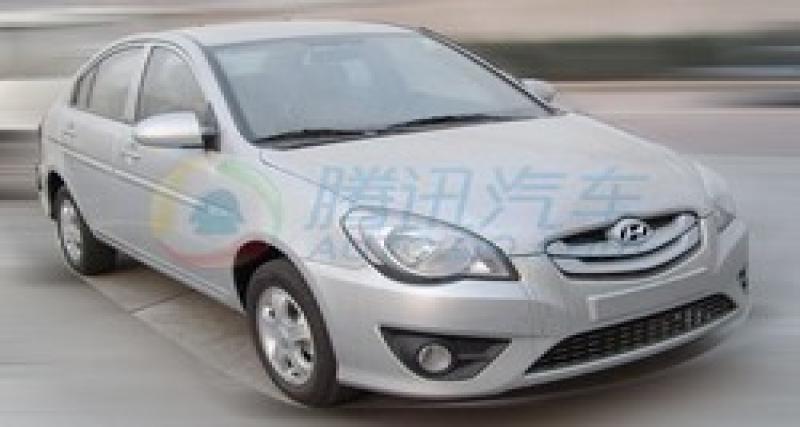  - Spyshots: Beijing-Hyundai Accent reliftée