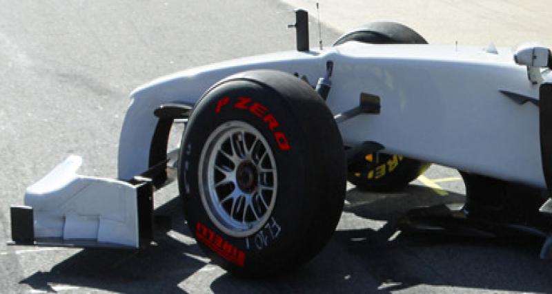  - F1 : 10 000 kilomètres d’essais pour Pirelli