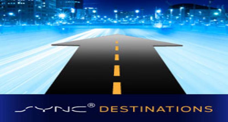  - Ford SYNC Destinations prédit l'évolution du trafic