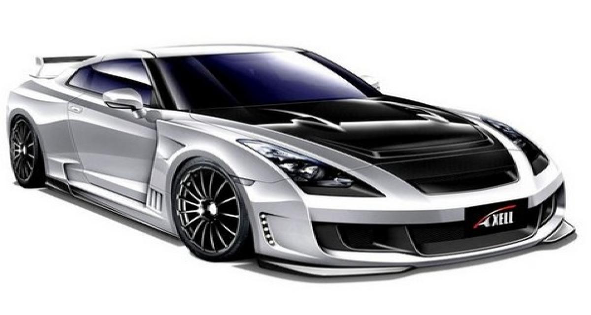Tokyo Auto Salon 2011 : la Nissan GT-R par Axell Auto