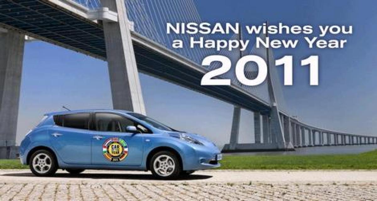 Nissan vous présente ses meilleurs voeux (2.0)