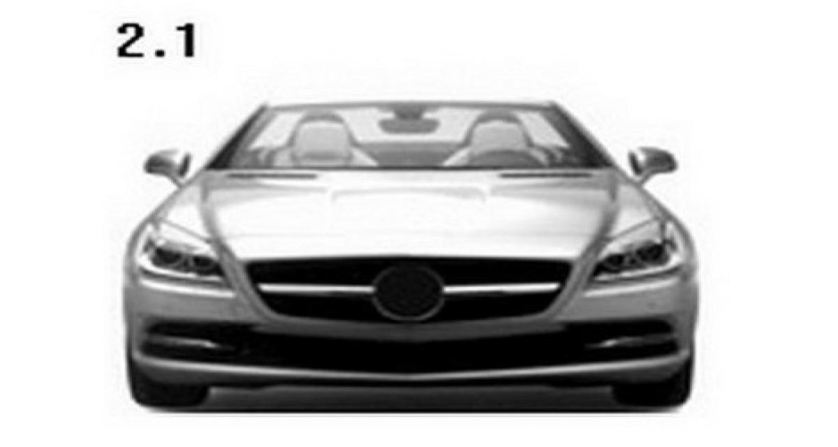 Mercedes SLK : esquisses de la nouvelle génération