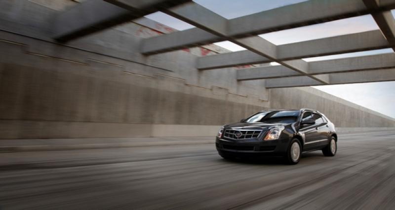  - Sortie de route pour le Cadillac SRX Turbo