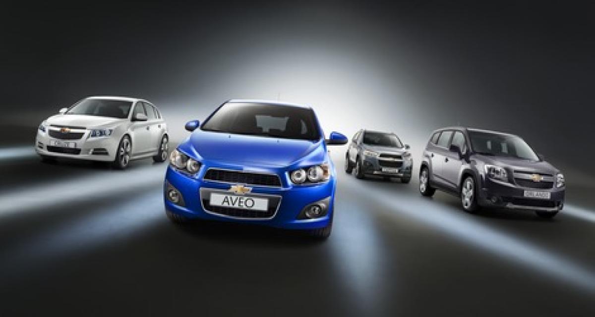 2011 démarre : Chevrolet annonce la couleur