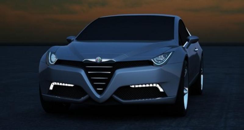  - Un coupé 4 places Alfa Romeo qui promet signé MPcardesign