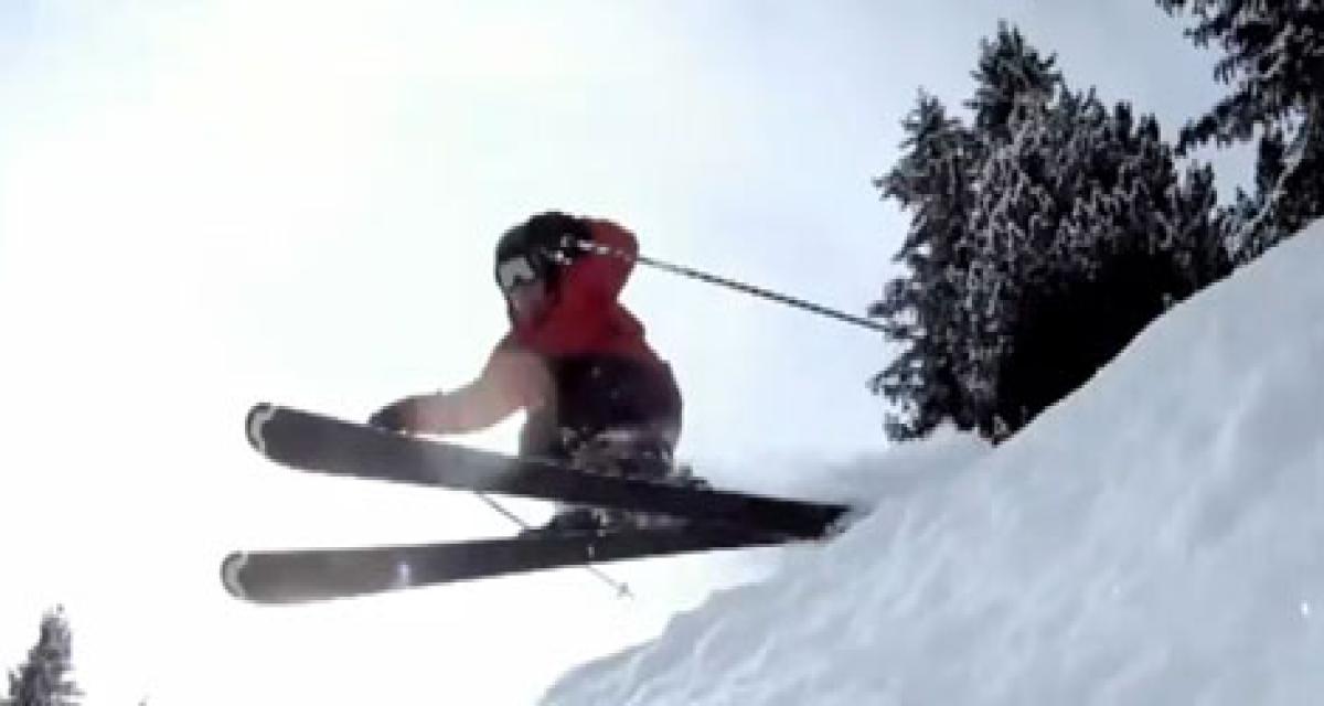 Sébastien Loeb chausse les skis pour Citroën