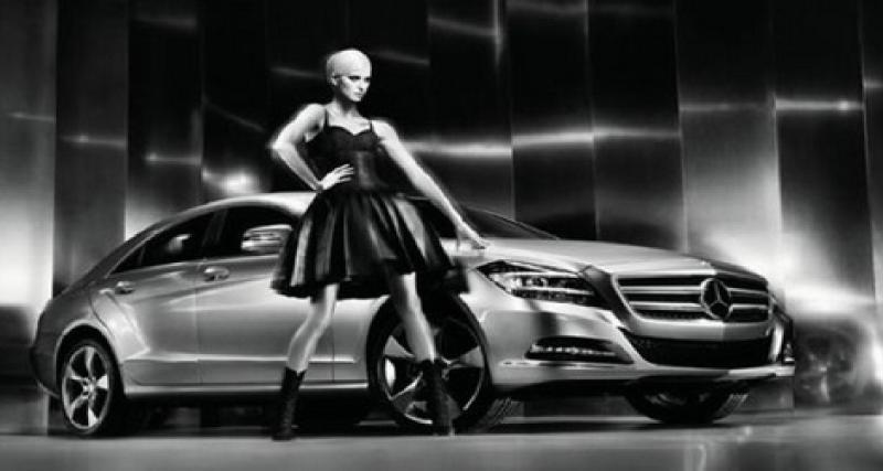  - Karolina Kurkova roule pour la Mercedes CLS