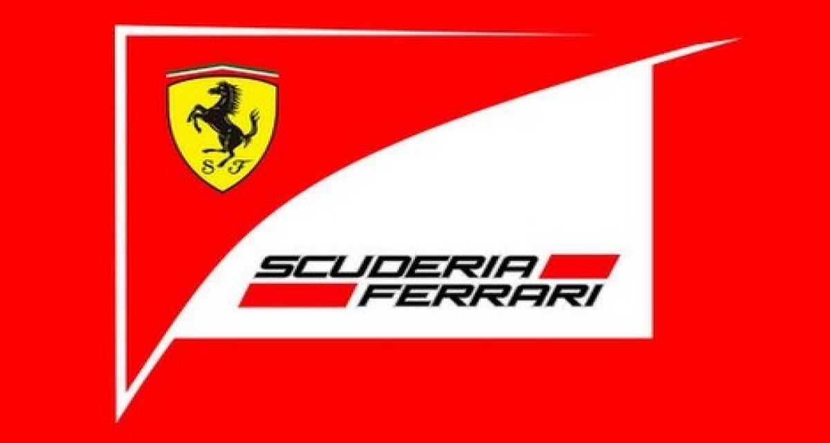 F1 : changement de logo pour Ferrari