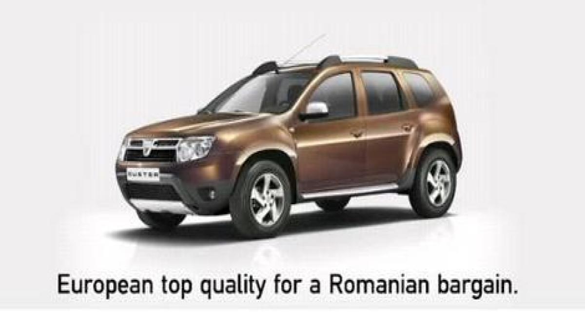 Un spot pour le Dacia Duster interdit de diffusion (vidéo)