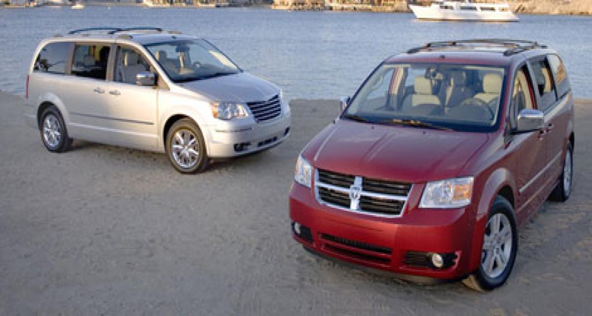 Chrysler fait le point sur ses minivans
