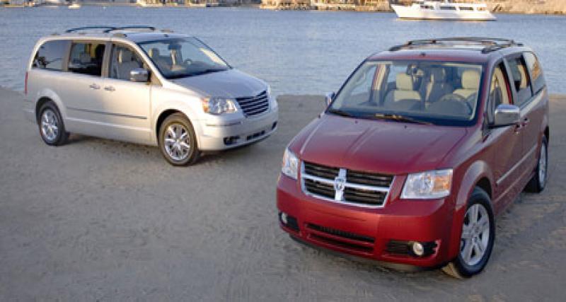  - Chrysler fait le point sur ses minivans