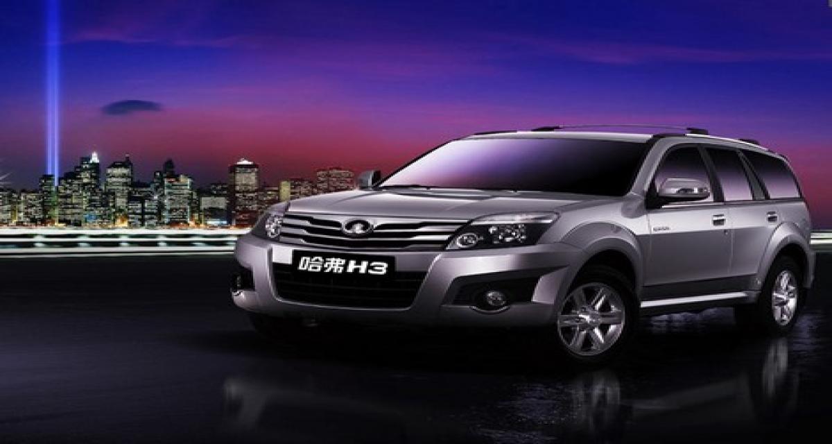 Plus d'un million de SUV vendus en Chine