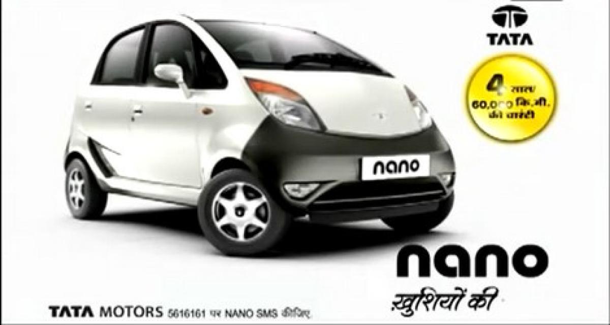 Trois nouvelles pubs pour la Tata Nano