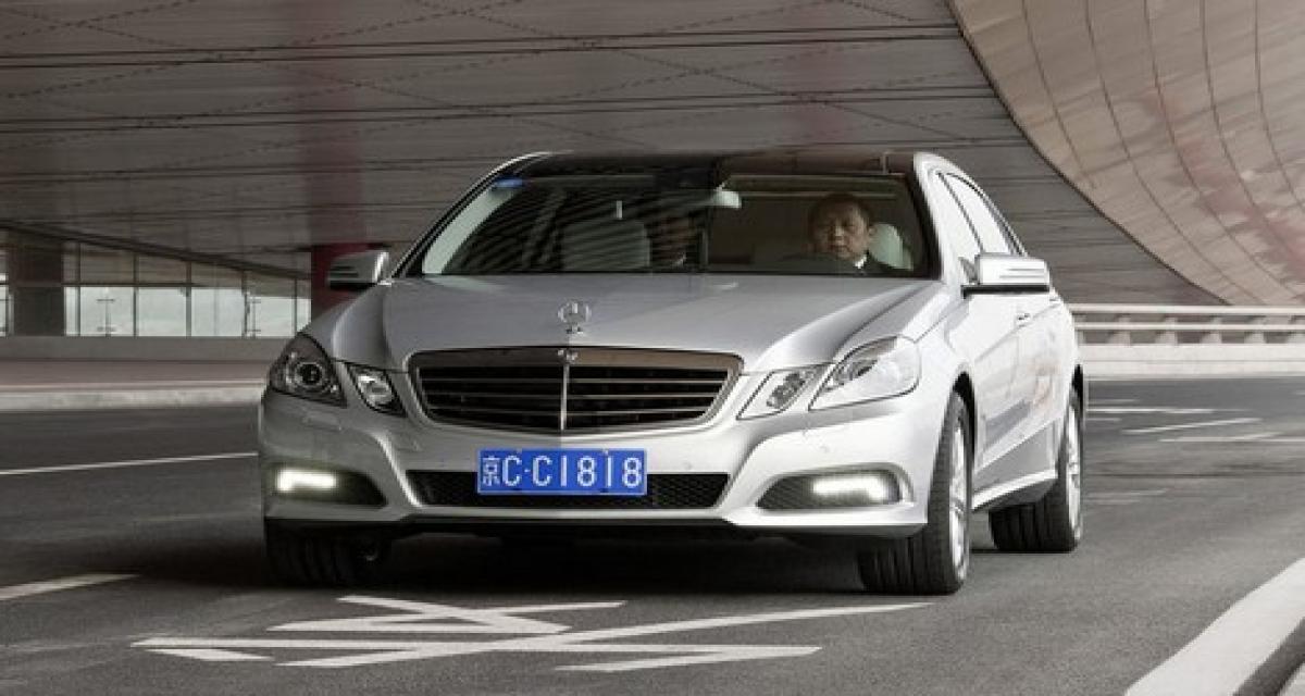 Mercedes: +60% en Chine en 2011?
