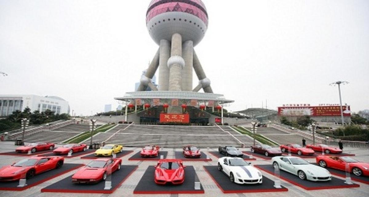 Ferrari en Chine : la 999e célébrée