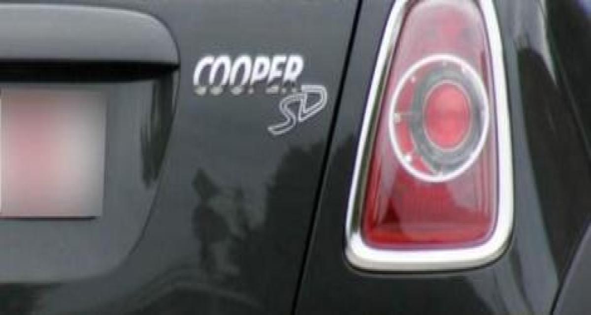 La Mini Cooper SD avancée pour le salon de Genève
