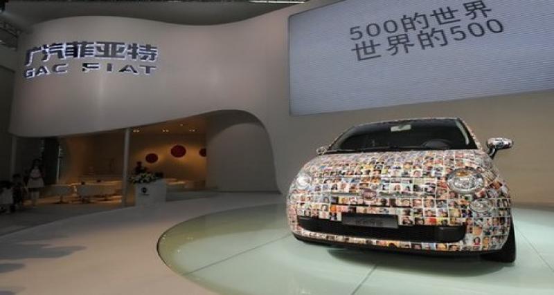  - La Fiat 500 bientôt vendue en Chine?