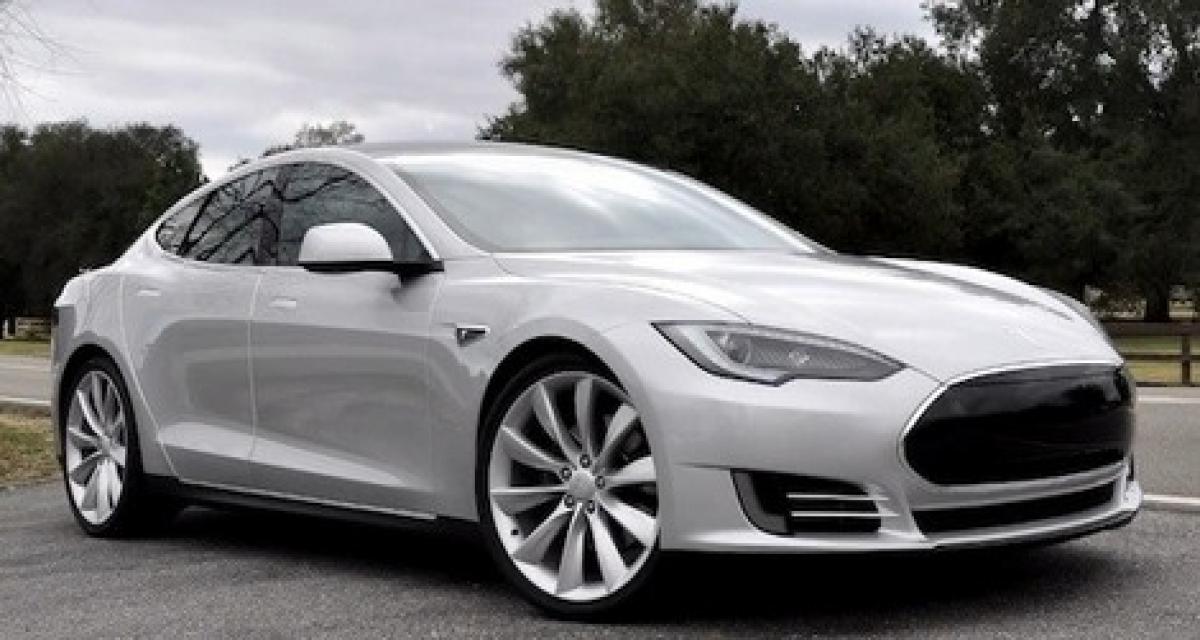 Vidéo : la Tesla S de pré-production s'anime et elle a évolué