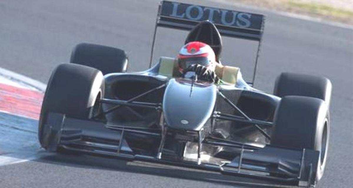 Jean Alesi a essayé la Lotus T125