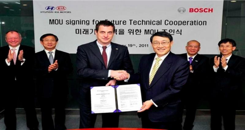  - Hyundai et Bosch signent un nouvel accord