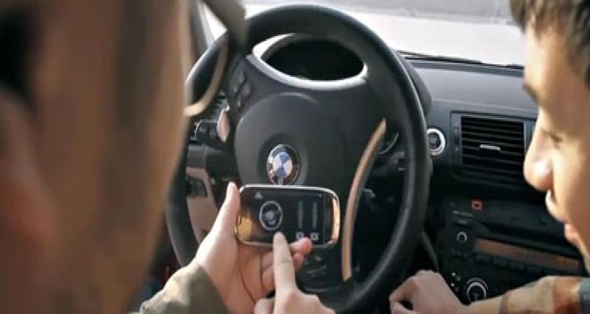 Vidéo : contrôler une BMW Série 1 avec un Nokia C7