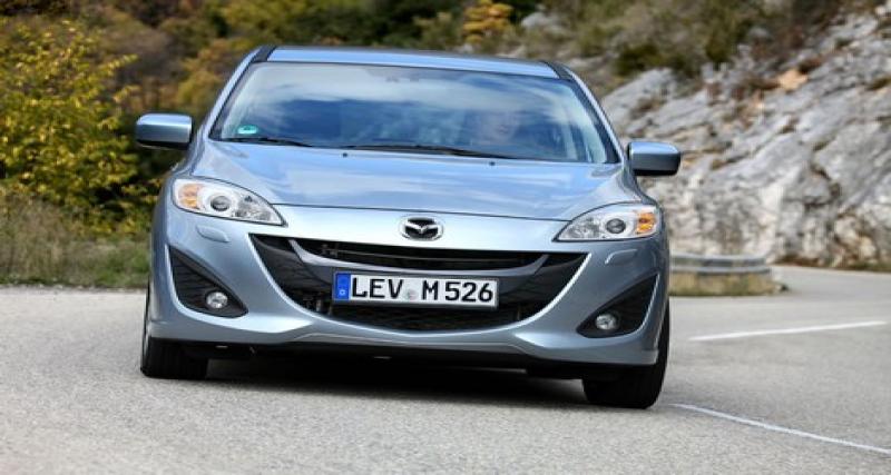  - Mazda5 : disponible avec le 1.6 l diesel