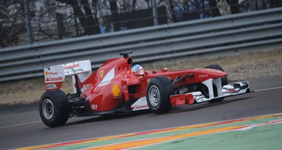 F1: Le programme des essais à Valence