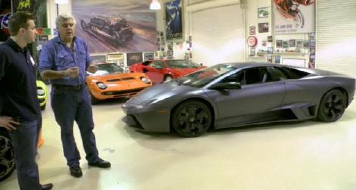 Vidéo : Jay Leno en Lamborghini Reventon