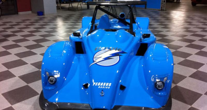 - Pegasus présente une Ligier électrique de course