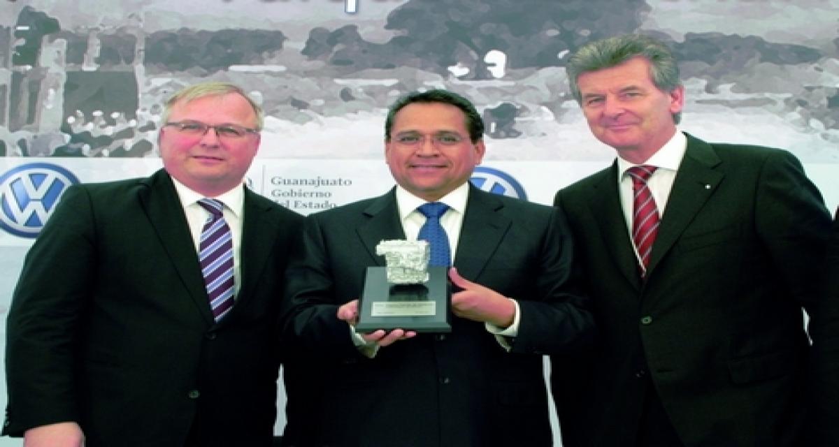 VW : première pierre pour la future usine de moteurs au Mexique