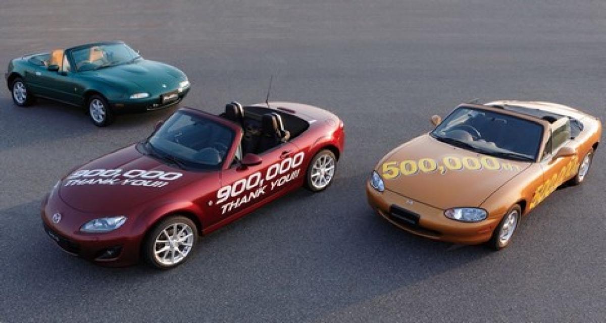 900 000 Mazda MX-5