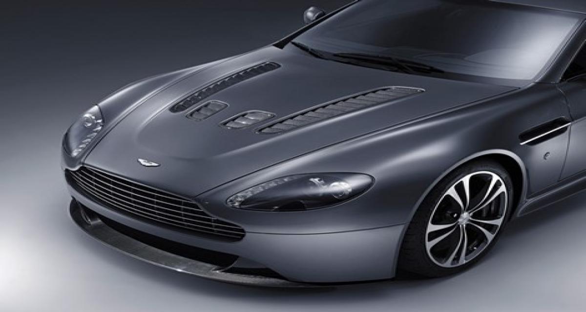 Aston Martin pose une roue en Ukraine