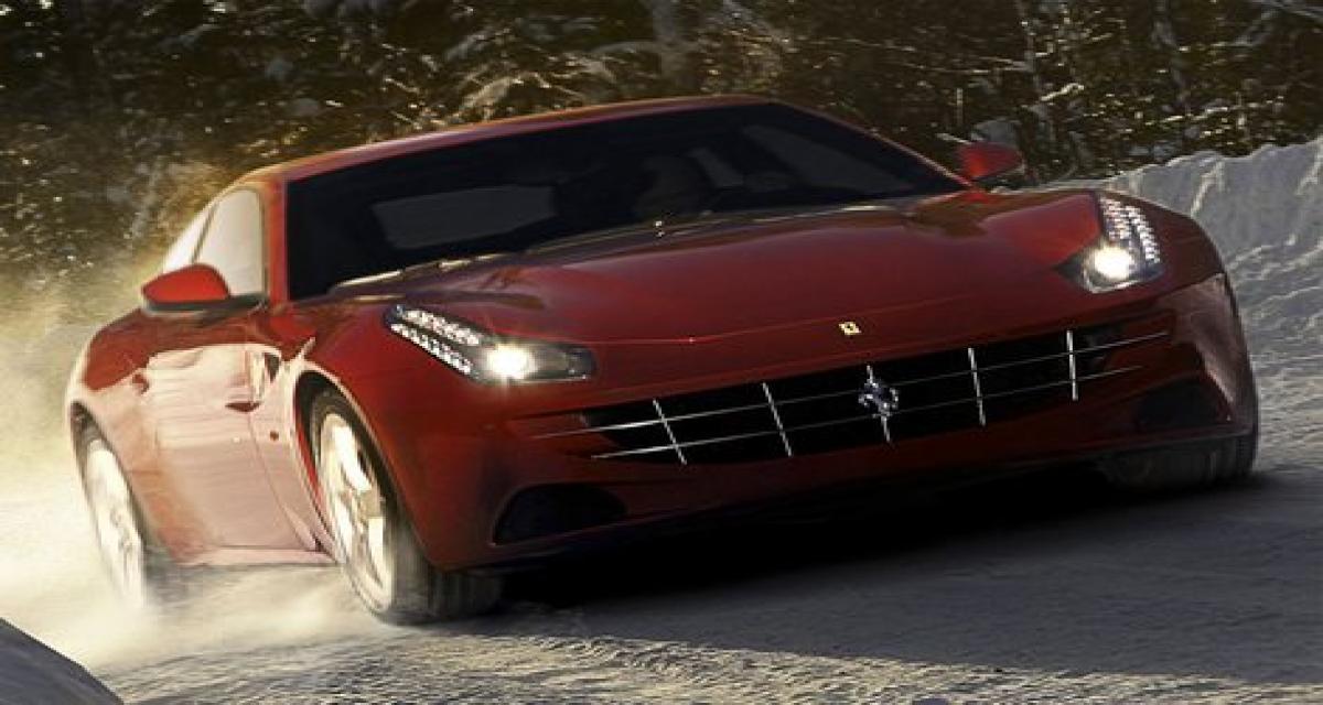 Salon de Genève 2011 : la Ferrari FF aux sports d'hiver