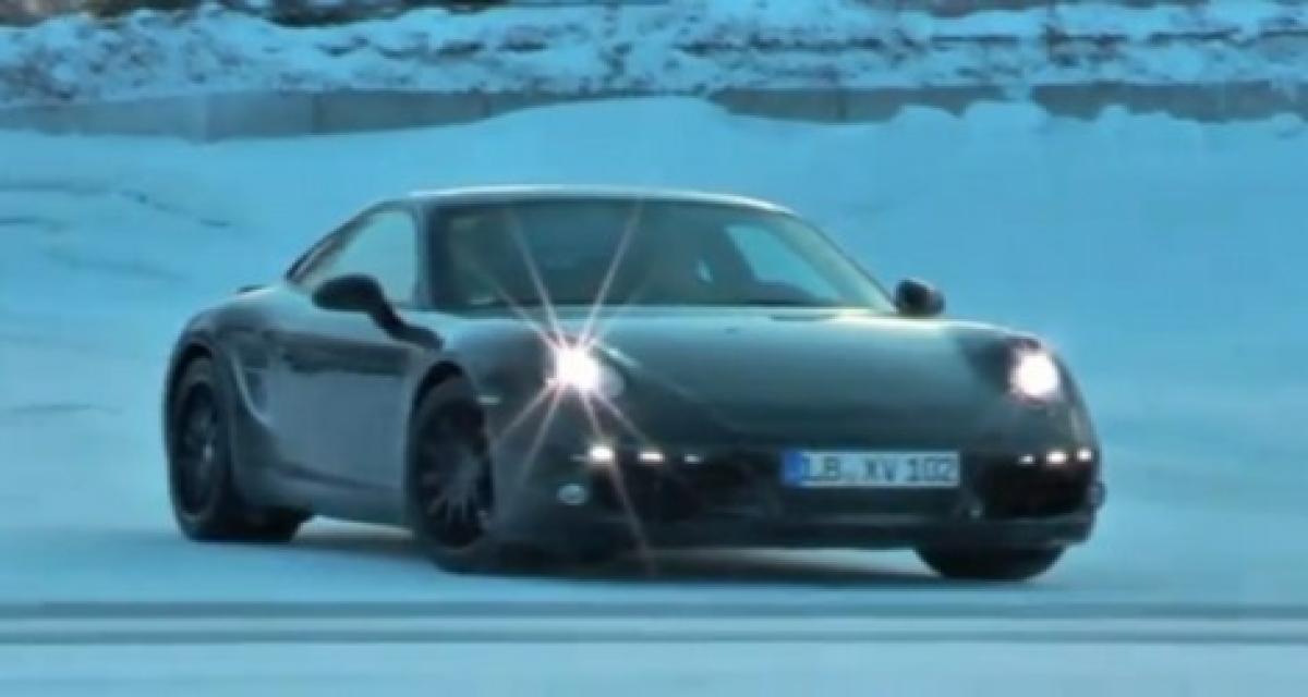 La future Porsche 911 aperçue dans le froid suédois