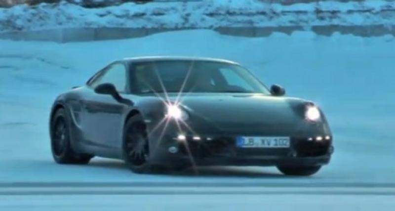  - La future Porsche 911 aperçue dans le froid suédois