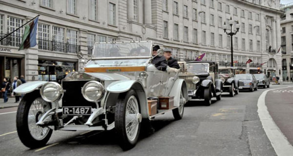 6 février 1911 - 6 février 2011, Rolls-Royce Centenary Drive