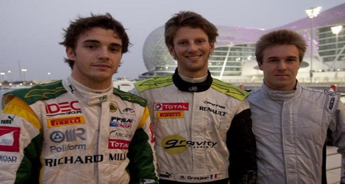 GP2: victoire de Jules Bianchi devant Romain Grosjean 