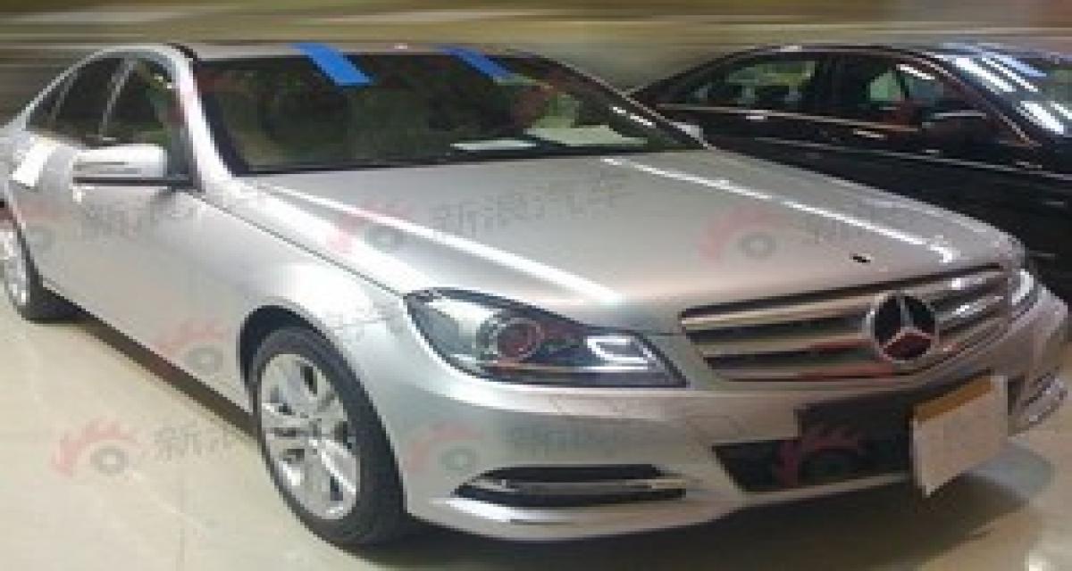 Spyshots: Beijing-Benz Classe C