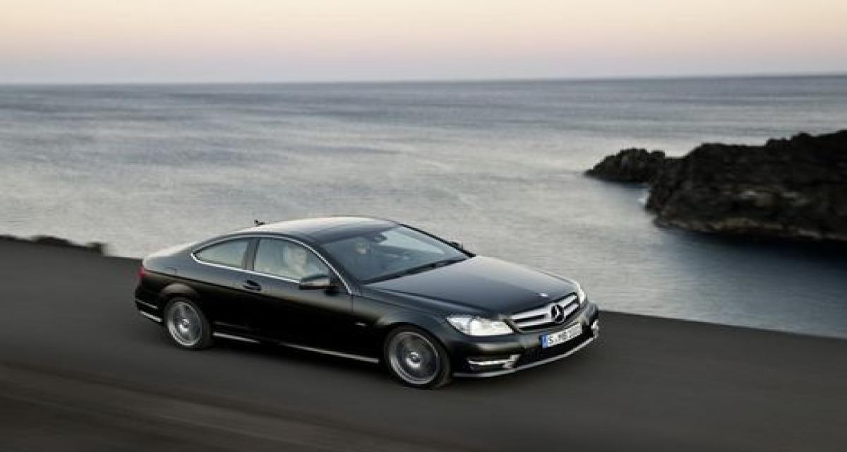 Salon de Genève 2011 : Mercedes Classe C Coupé en vidéo