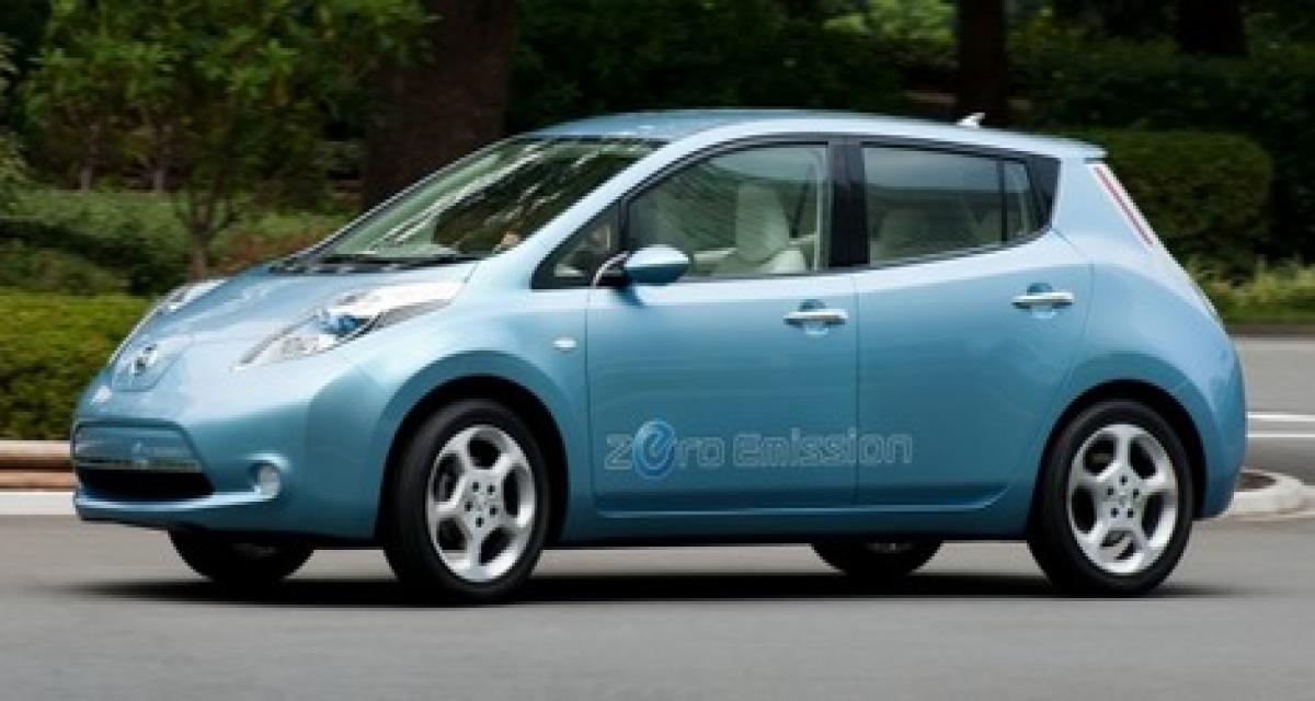 Nissan Leaf : 40% des pré-commandes deviennent des ventes