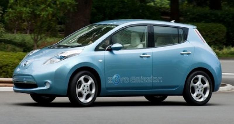  - Nissan Leaf : 40% des pré-commandes deviennent des ventes